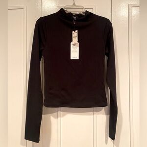 NWT Express Body Contour Collection Mockneck Top